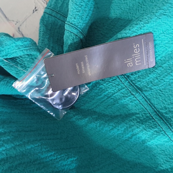 Ali Miles Tunic 3/4 Sleeves NWT XLarge Top - Picture 8 of 9